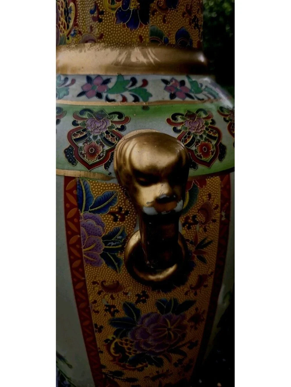 Ornamental Chinoiserie Japanese Culture Tall 24